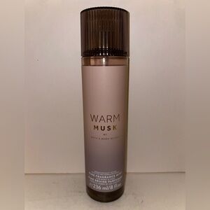 Bath & Body Works Warm Musk Fragrance Mist 8oz Discontinued New